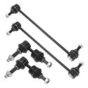 X AUTOHAUX Fordに対応 F-OCUS 2015-2018用 Fordに対応 C-Max 2015-2018用のサスペンションキットに適合するフロントリアスウェイバーリンクスタビライザーリンクキット4個