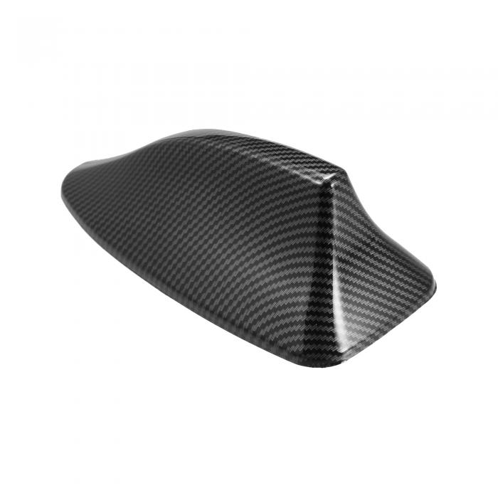 車のふかひれの形のアンテナ屋根 空中カバートリム 外装装飾 ブラック 炭素繊維パターン B M Wに対応 F10 F11 F18 F01 F02 M5に対応