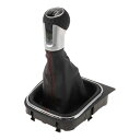 HOPESPANNER 2004-2009年用のVWに対応 Golf 5 MK5 GTI GTD R32向けの6速マニュアルギアシフトノブとカバー プラスチック...