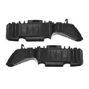 X AUTOHAUX フロント左右バンパーブラケット Hyundaiに対応 Accentに対応 2012-2017 86513-1R000 プラスチック ブラッ...