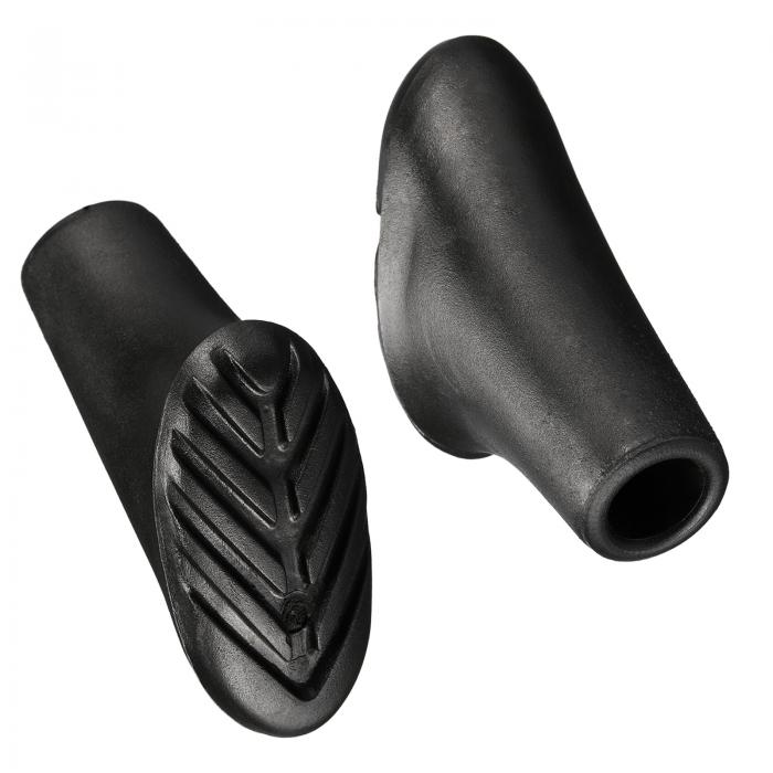 PATIKIL トレッキングポールの先端 2個 ウォーキングハイキング スティック先端プロテクター 交換用ア..