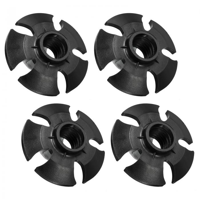 PATIKIL トレッキングポール交換用アクセサリー 4個 52mm ウォーキングハイキングスティック スノーバスケット マッドスキー 屋外クライミング用