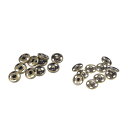 スナップボタン 銅 縫製 スナップボタンファスナー レザーコート ジーンズ バッグ 衣料品用 ブロンズ 直径10 mm 100セット
