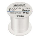 PATIKIL 984FT/328ヤード4lbナイロン釣りライン ナイロンフルオロカーボンコート製 クリア 1.0# コードチャーム装飾壁バルーンランタン 耐摩...