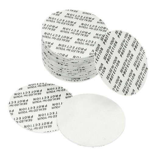 PATIKIL 35mm フォームリッドライナー 100個 PEフォーム 耐タンパー 感圧シール ボトルキャップライナーシール用 PATIKIL 35mm フォームリッドライナー 100個 PEフォーム 耐タンパー 感圧シール ボトルキャップライナーシール用