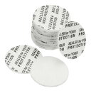 PATIKIL 20mm フォームリッドライナー 500個 PEフォーム 耐タンパー 感圧シール ボトルキャップライナーシール用