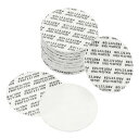 PATIKIL 38mm フォームリッドライナー 100個 PEフォーム 耐タンパー 感圧シール ボトルキャップライナーシール用