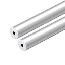 6063アルミニウム丸管 300mm長さ 19mm外径 5.2-16mm内径 シームレスアルミニウムストレートチューブ 5.2mm ID x 19mm OD、2...