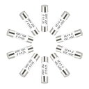 セラミックカートリッジヒューズ 25A 250V 6x25mm セラミックヒューズ ファストブロー 置換 アリファイア 省エネ ランプバラスト用 10個入り