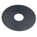 丸鋸ブレード 直径80 mm 厚さ0.8 mm 72歯 6542高速度鋼(HSS) 22 mmアーバー付き 窒化フライス盤 金属木材切断用
