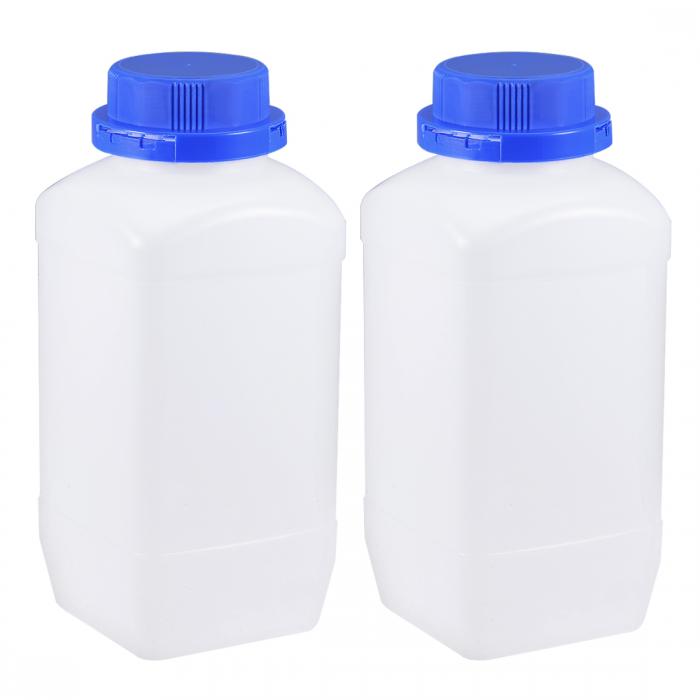 プラスチックラボ用ボトル サンプルシーリング液体貯蔵容器 1200ml 2個入り