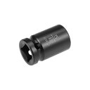 6ポイントインパクトソケット CR-Vスチール 浅いSAEサイズ 12.5 mm x 16 mm