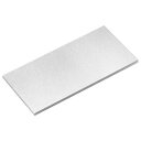 6061 アルミニウムシート 305mm x 150mm 長方形アルミニウムプレート 厚さ 6mm の平らな金属ストック 保護フィルム付き