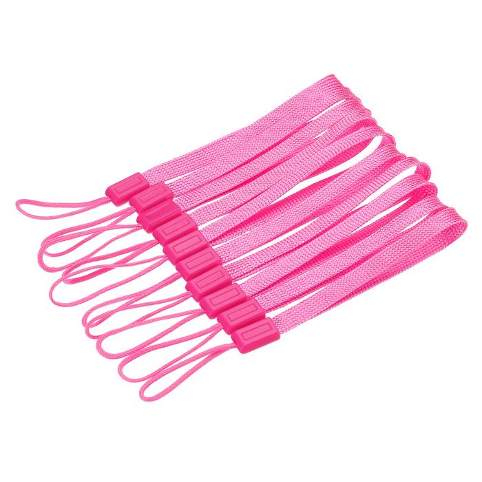 ユニバーサルナイロンコードランヤード 15 cmソフトウーブンハンドリストストラップストリング ボトル ..