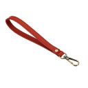 PATIKIL 20 cm リストレットストラップ PUレザー リストレットキーチェーン リストストラップの交換 金属キーリングロック付き ウォレット 財布 キ...