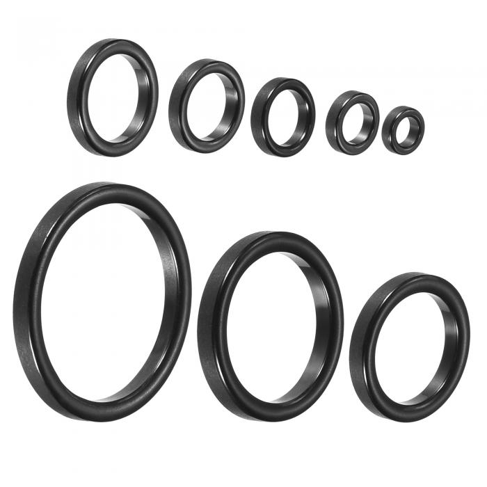 PATIKIL 6.1-30mm 釣り竿修理キット 24個 セラミックガイドリング 海水 淡水釣り用