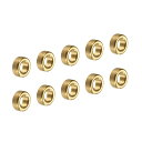 PATIKIL 2mm セラミックガイドリング 10個 釣り竿修理キット 淡水塩水釣り用 ゴールデン