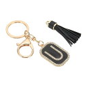 PATIKIL イニシャルレターキーチェーン キュービックジルコニアクリス タルアルファベットキーチェーンレターUタッセルペンダントキーリング女性用財布ハンドバ...