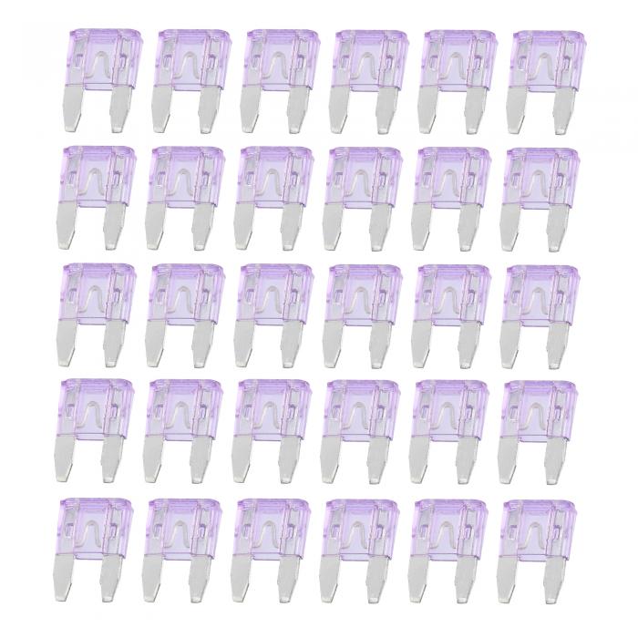 X AUTOHAUX 30個のミニブレードスタイルヒューズ 35A ブレードスタイルヒューズ オートカー ボート ト..