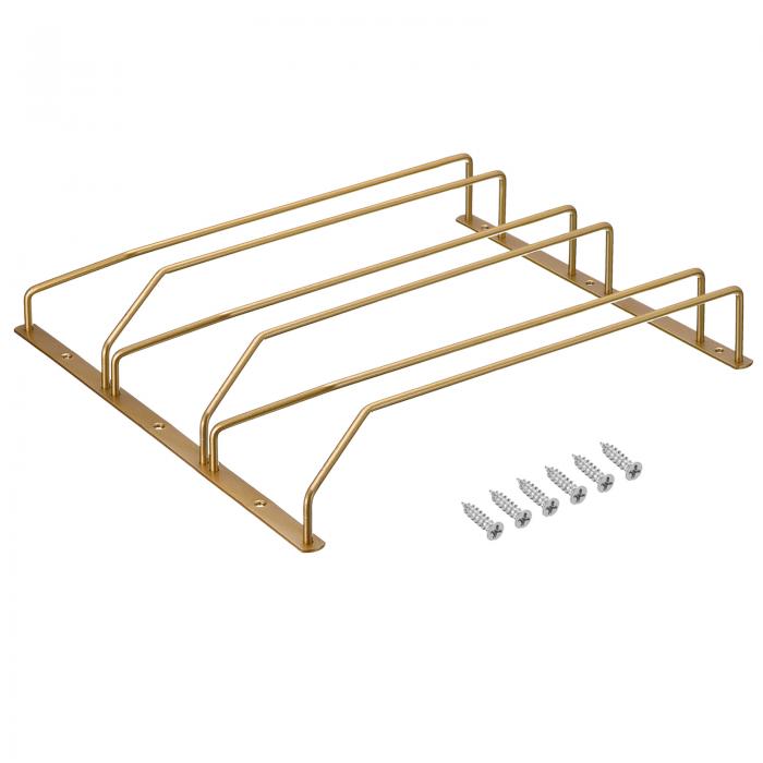 ワイングラスラックアンダーキャビネット 340 mm ステムウェアワイングラスハンギングラック ステンレ..