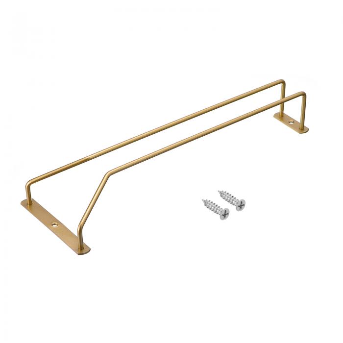 ワイングラスラックアンダーキャビネット 340 mm ステムウェアワイングラスハンギングラック ステンレ..