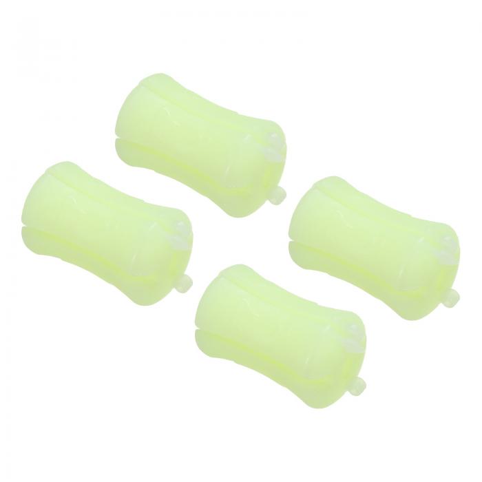 PATIKIL 釣り竿ホルダーストラップ 4個セット 8mm 高弾性ゴム製釣り竿クリップ フライフィッシング用ア..