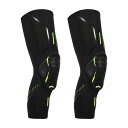 VOCOSTE 膝当て 膝ブレース EVA パッド レッグカバー 男女共通 ナイロン ブラック サイズ2XL 2個入り(4)
