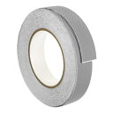 PATIKIL 10m x 25mm 滑り止めストラップ 牽引テープ 滑り止めグリップテープ 防水 屋外屋内用 階段用 グレー