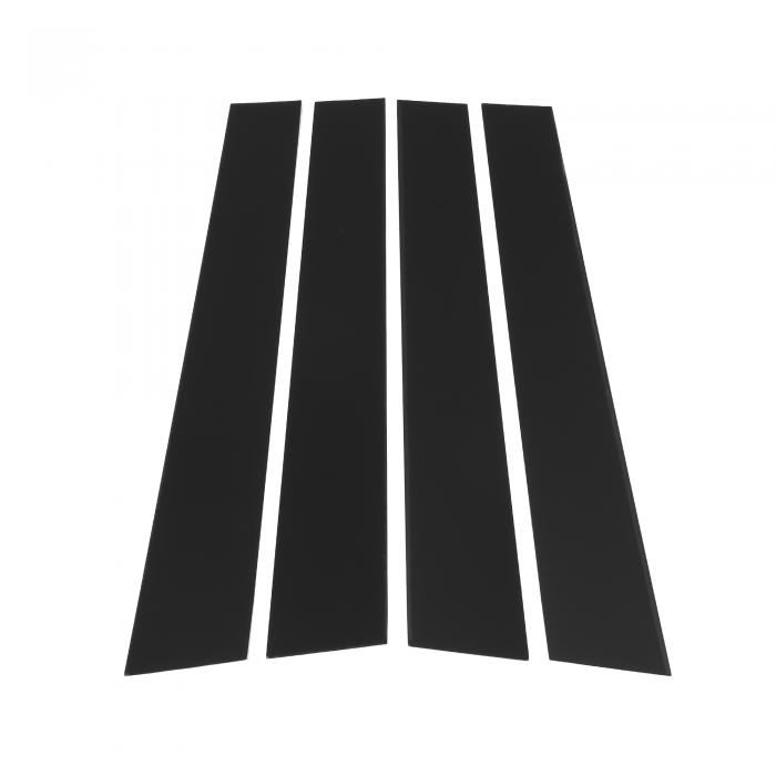 A ABSOPRO ドアピラーウィンドウトリムアンチスクラッチステッカー ピラーポストドアアウターエクステ..