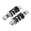 X AUTOHAUX リアショックアブソーバー リアショックダンパー ATV ゴーカート スクーター 49cc用 125mm 750LBS シルバートーン 2個