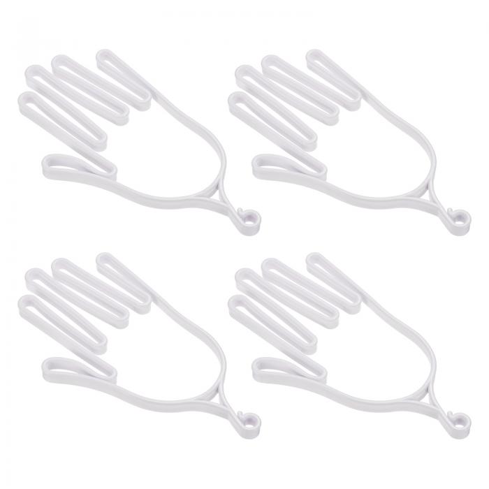 PATIKIL ゴルフグローブストレッチャー 4個 プラスチック キーパーサポート ラックホルダー 乾燥機ハン..