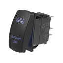 Motoforti LEDライトバー ユニバーサル 5ピン トグルロッカー SPST スイッチレーザー ON/OFF ボタン 20A/12V 10A/24V 防...