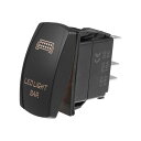 Motoforti LEDライトバー ユニバーサル 5ピン トグルロッカー SPST スイッチレーザー ON/OFF ボタン 20A/12V 10A/24V 防...