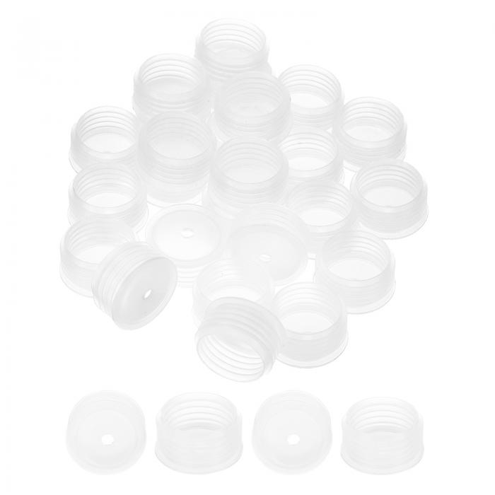 PATIKIL ボトルアダプター1.06"/25mm、25個のオーラルディスペンサー液体オイルプラスチックガラスボト..