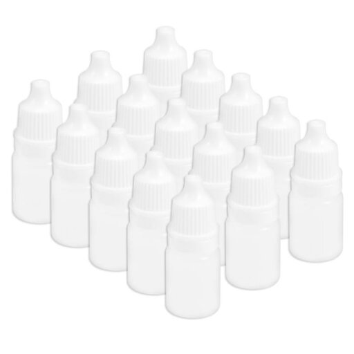 プラスチックドロッパーボトル プラスチックスポイトボトル 5ml 0.17 オンス シール液ボトル 15個入り プラスチックドロッパーボトル プラスチックスポイトボトル 5ml 0.17 オンス シール液ボトル 15個入り