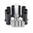X AUTOHAUX ドアブッシュ取り外しツールキット 8個ドアピンガイド 8個ヒンジライナー付き Jeep用 Wrangler用 JK用 JKU用 JL用 JLU用 Sports用 Sahara用 Freedom用 Rubicon用 Unlimited用 Gladiator用 JT 4 Door用 2007-2021用