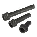 ライトターンオン/オフスイッチノブの交換 20 mm 35 mm 50 mm長さ ランプソケット延長ノブ ブラック 20合1セット