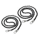 PATIKIL レザーパースハンドルストラップ 2個入り39