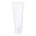 PATIKIL 50ml 圧搾チューブ 1本 空の化粧品チューブ プラスチック フリップリッド付き 旅行 世帯用 半透明のつや消し(3)