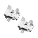 冷蔵庫熱過負荷保護装置 1/3HP 250W 冷蔵庫交換部品 2.9x3.2x2.2cm 2個入り
