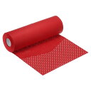 ハニカム包装紙 29 cm x 50 M 緩衝材 ラップロール 包装紙 引越し 発送 梱包 ギフト用 レッド