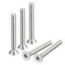 フラットヘッド六角ねじ フラットヘッドソケットキャップネジ 1/4-20x2