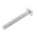 角頭ボルト 全ねじ 304ステンレス鋼 グレードC 四角小ネジ M10x80mm(4)