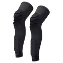 PATIKIL XL 膝ふくらはぎパッド 2 パック 膝ブレースパッド 圧縮レッグスリーブ 保護ふくらはぎすねガード ユース 大人 フットボール バスケットボール 野球用 黒(4)