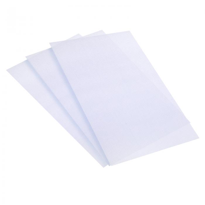 PATIKIL 11カウント クロスステッチクロス 45 x 30cm 3枚 刺繍 コットン 生地 DIY 針仕事用 ホワイト