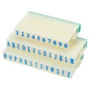 PATIKIL 取り外し可能なナンバーレタースタンプ プラスチック 9+26桁 フォントサイズ4 数字0-9 アルファベットA-Z 組み合わせセット カード ス...
