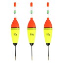 PATIKIL 0.5オンス 発光浮き弁ボバー(スワイベル付き) 5個セット 塩水・淡水釣り用 グロースティックなし