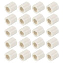 PATIKIL 0.5“/12.5mm x 13 mm プールキューフェラール 20個パック ビリヤードキューフェラール スリップオン スヌーカープールスティッ...