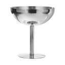 ステンレス製マティーニカクテルグラス 1個入り 450ml/16オンス 割れないマティーニグラス ウェディング パーティー ギフト用 シルバー色