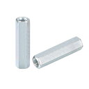 カプラーナット 六角スレッドロッド カーボンスチール製 家具 工場用 M6x10x40mm 10個入(4)